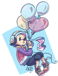 Sodagirl now with balloons